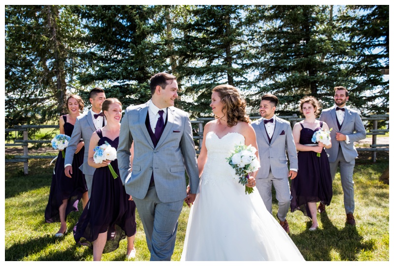 Calgary Wedding Party Photos