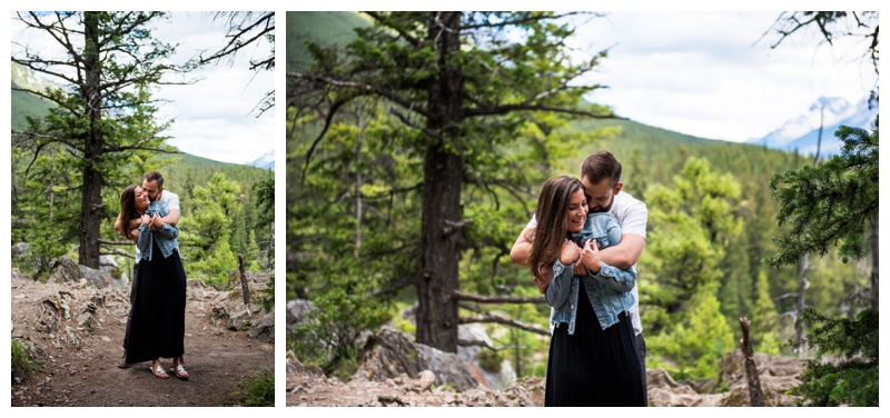 Engagement Photos Canmore Alberta