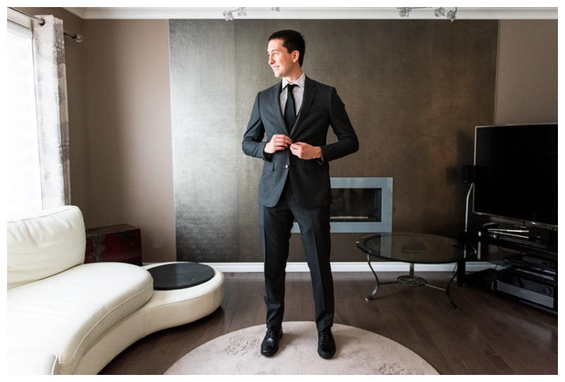 Groom Getting Ready Images- Calgary wedding Photographer