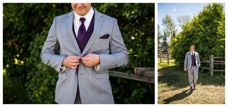 Groom Portrait Wedding Photos Calgary