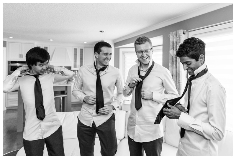 Groom Prep Wedding Photography Calgary