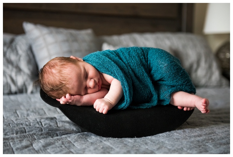 Police Themed Newborn Photos - Calgary Newborn Photographer