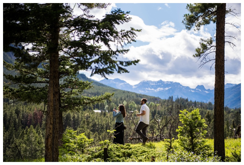 Rocky Mountain Wedding Proposal