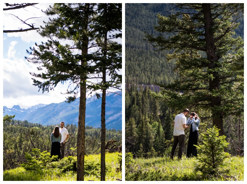 Rocky Mountain Wedding Proposals - Banff