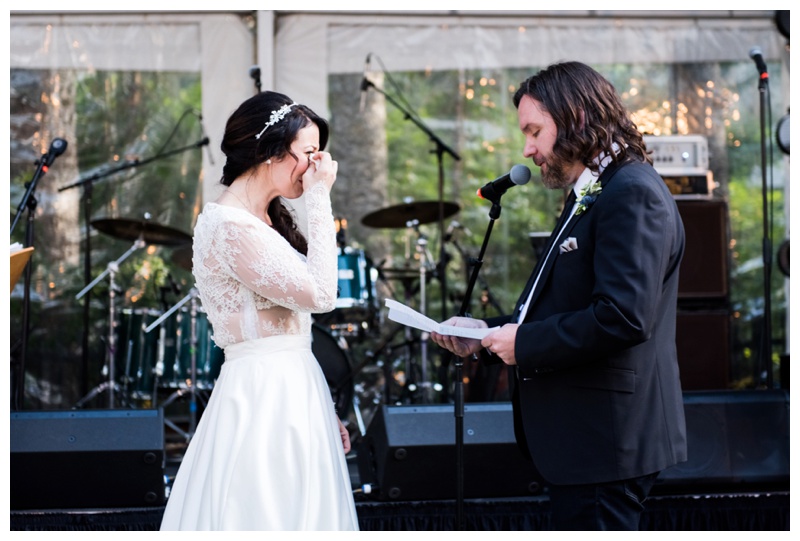 Tent Wedding Ceremonies Calgary Alberta