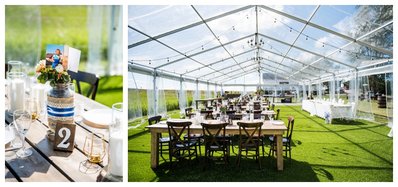 The Gathered - Tent Wedding Receptions Calgary