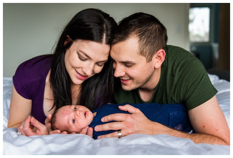 At Home Newborn Session Calgary