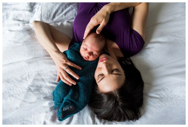 Calgary Lifestyle In Home Newborn Photography