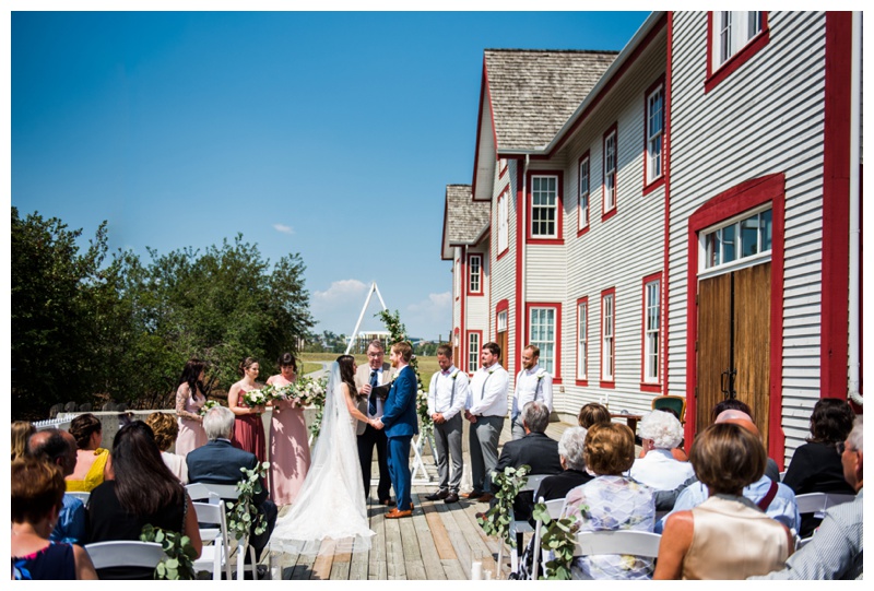 Calgary Outdoor Wedding Ceremonies - Fort Calgary