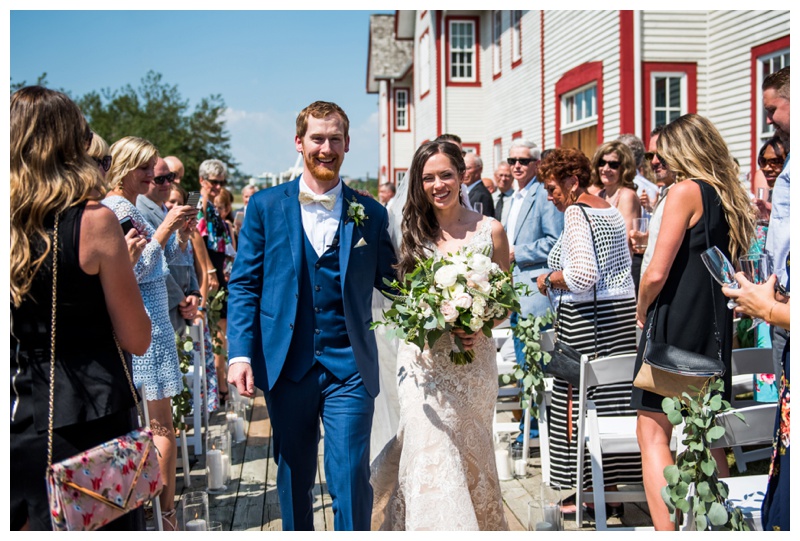 Calgary Outdoor Wedding Ceremony Photography