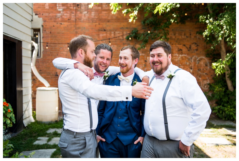 Calgary Wedding Party Photography - Groomsmen