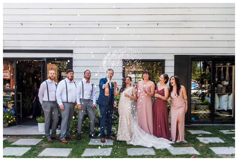 Calgary Wedding Party Photography