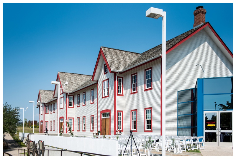 Fort Calgary Wedding Ceremony