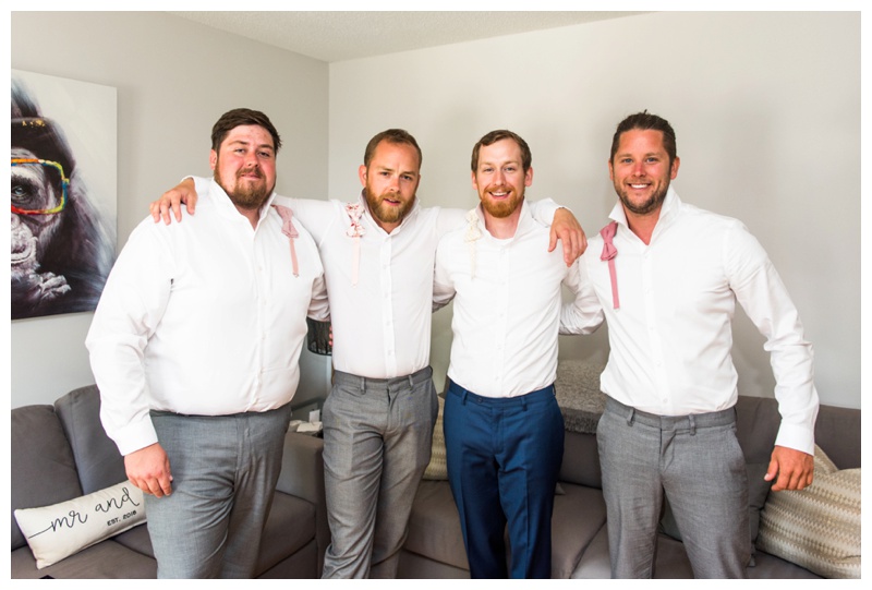 Groomsmen Wedding Photography Calgary