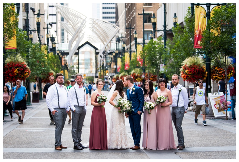 Stephen Ave Wedding Photography Calgary