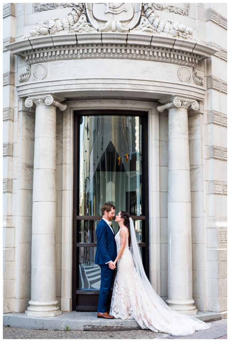 Stephen Ave Wedding Photos Calgary