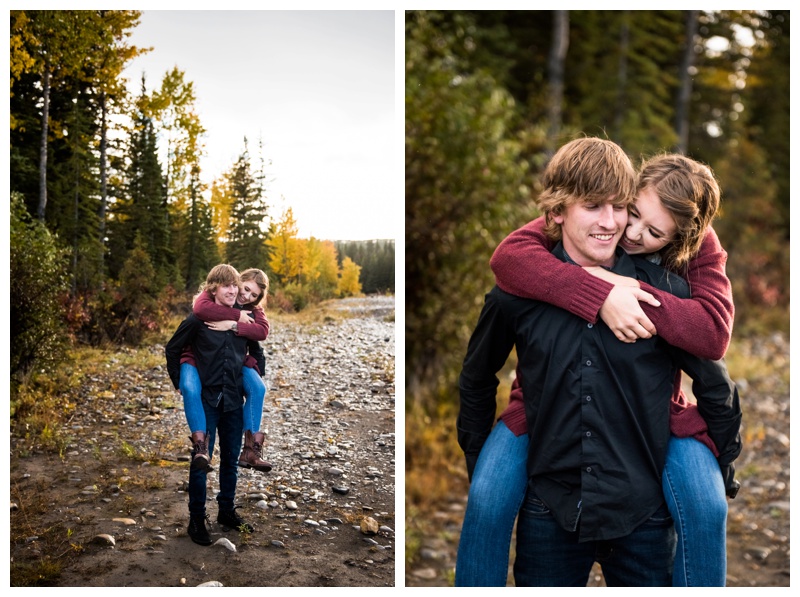 Autumn Engagement Photography Calgary