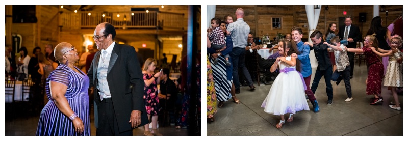 Dance Candids - Willow Lane Barn Wedding Photography