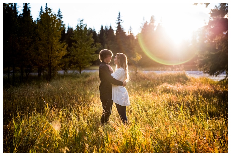 Fall Engagement Photos Calgary Alberta