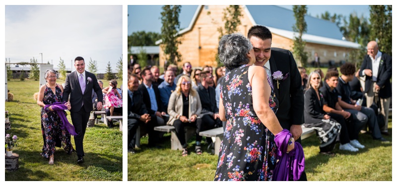 Olds Willow Lane Barn Wedding Ceremony