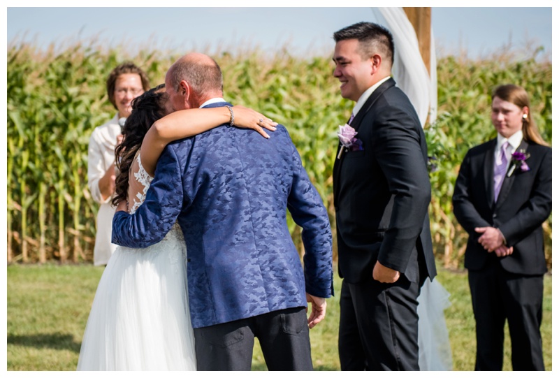 Willow Lane Barn Wedding Ceremony - Olds Albreta