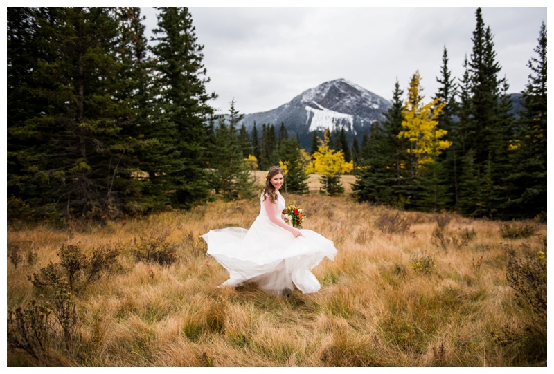 Fall Mountain Wedding Cannmore - Brdal Portraits