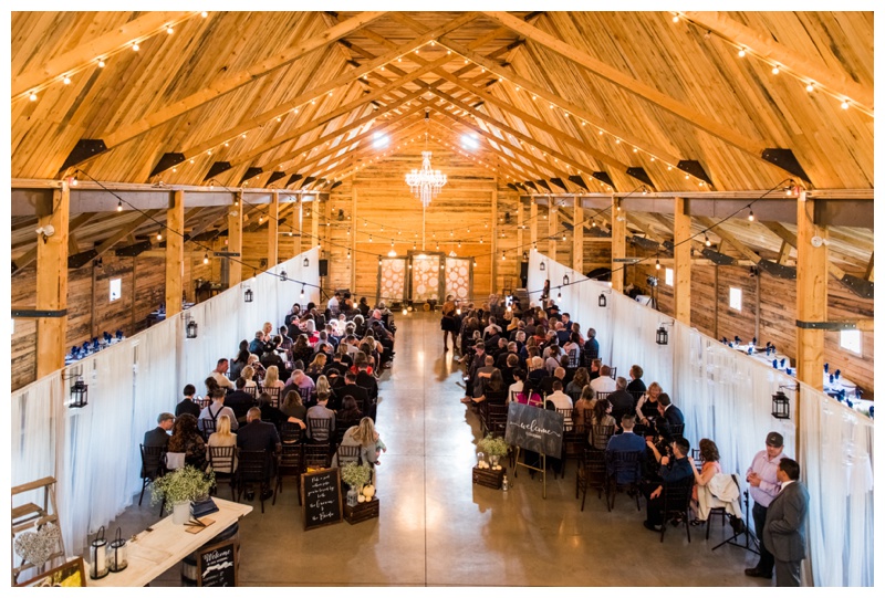 Barn Wedding Ceremony - Willow Lane Barn