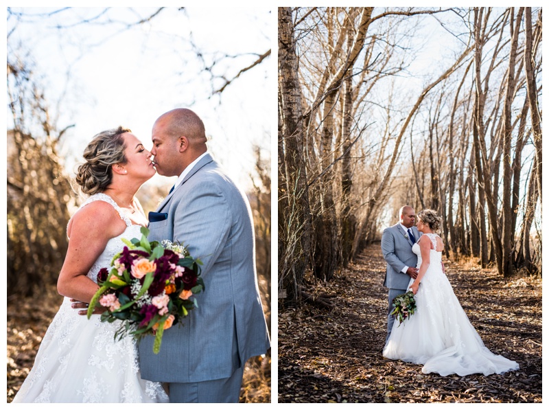 Bride & Groom Portraits - Willow Lane Barn