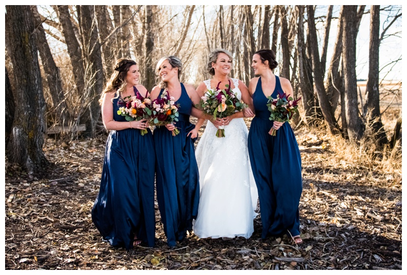 Bridesmaid Wedding Photos - Willow Lane Barn