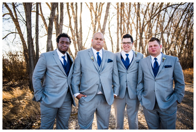 Groomsmen Wedding Photography - Willow Lane Barn