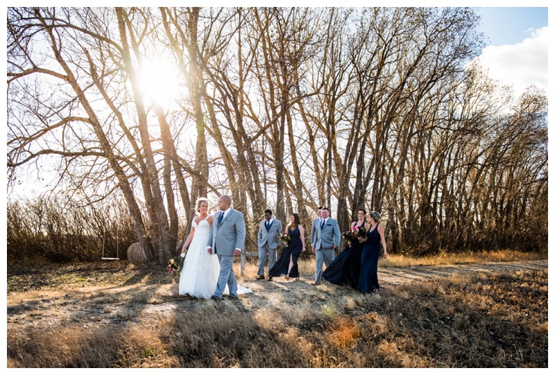 Wedding Party Photography - Olds Wedding Photography