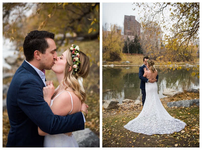 Wedding Photos Calgary - River Cafe Calgary