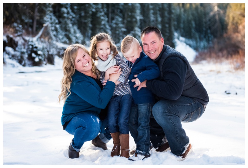 Winter Family Photography Calgary Alberta
