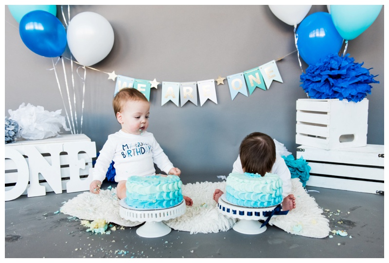 Calgary First Birthday Cake Smash Photographer