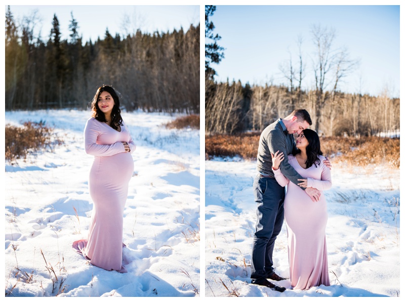 Calgary Winter Maternity Photos