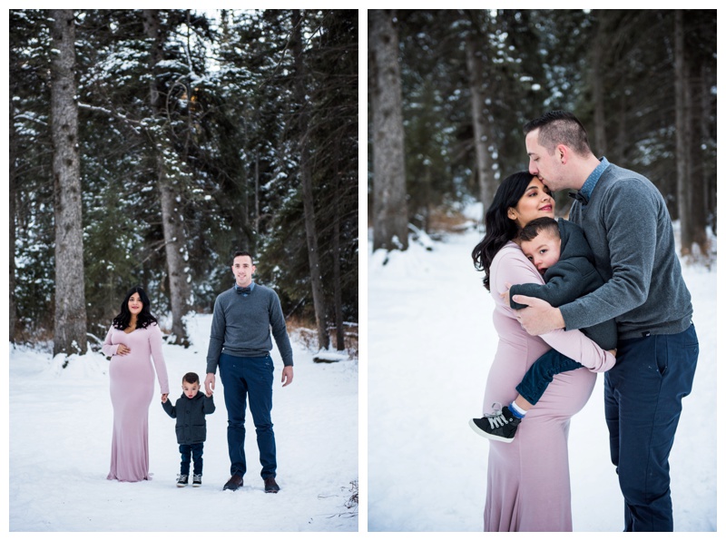 Calgary Winter Maternity Serssion