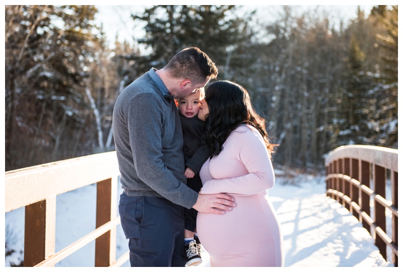 Winter Family Photos Calgary