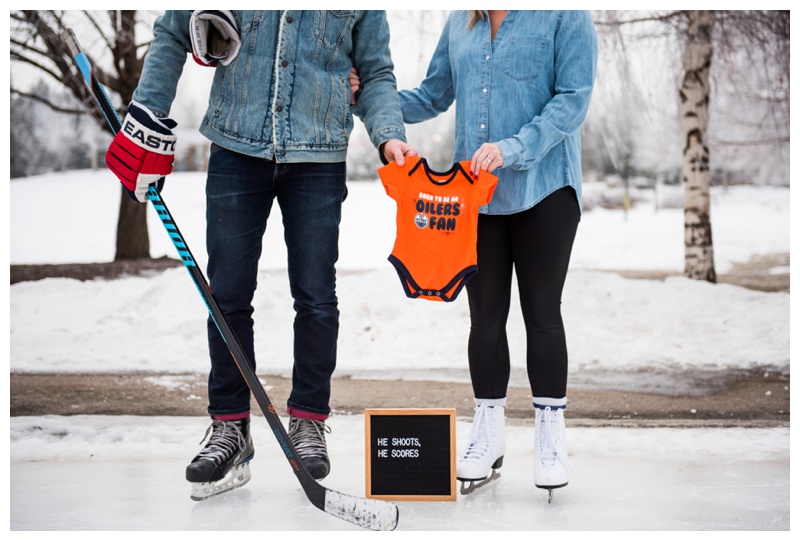 Calgary Baby Announcement Photography