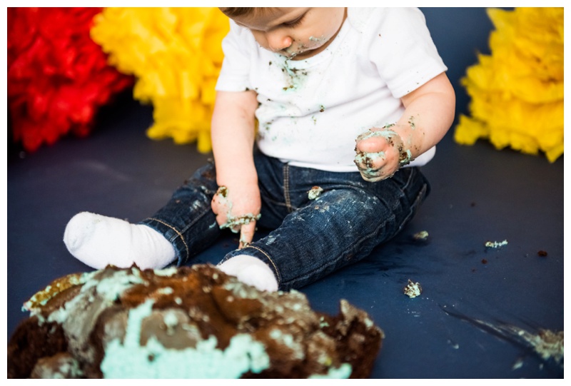 1st birthday Cake Smash Calgary