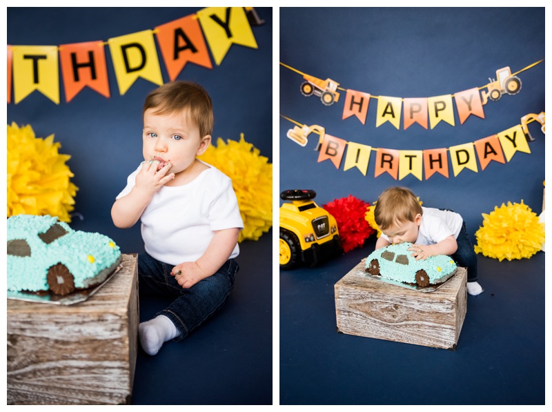 Calgary Cake Smash Photos