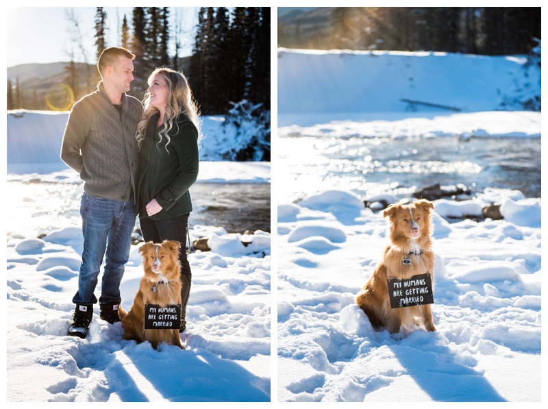 Calgary Winter Engagement Photos