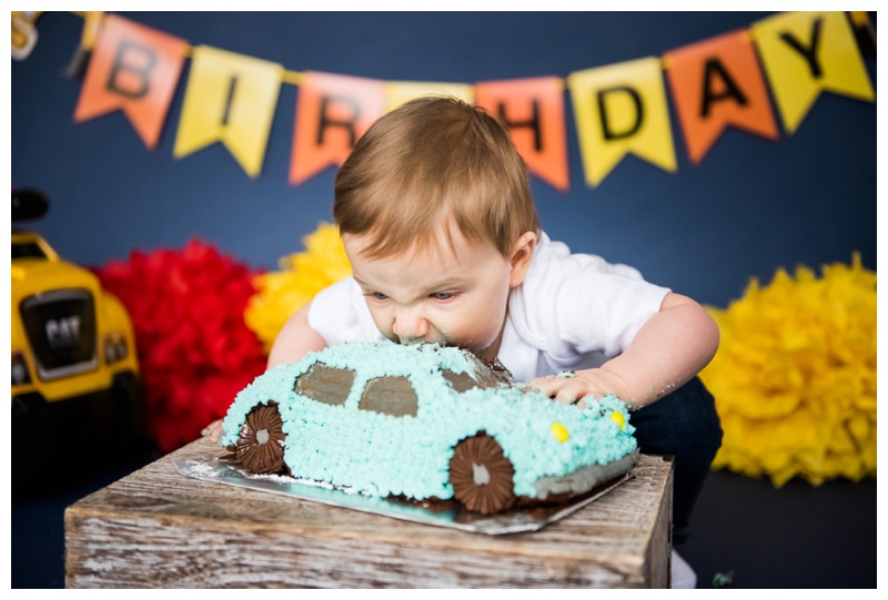 First Birthday Cake Smash Photographer