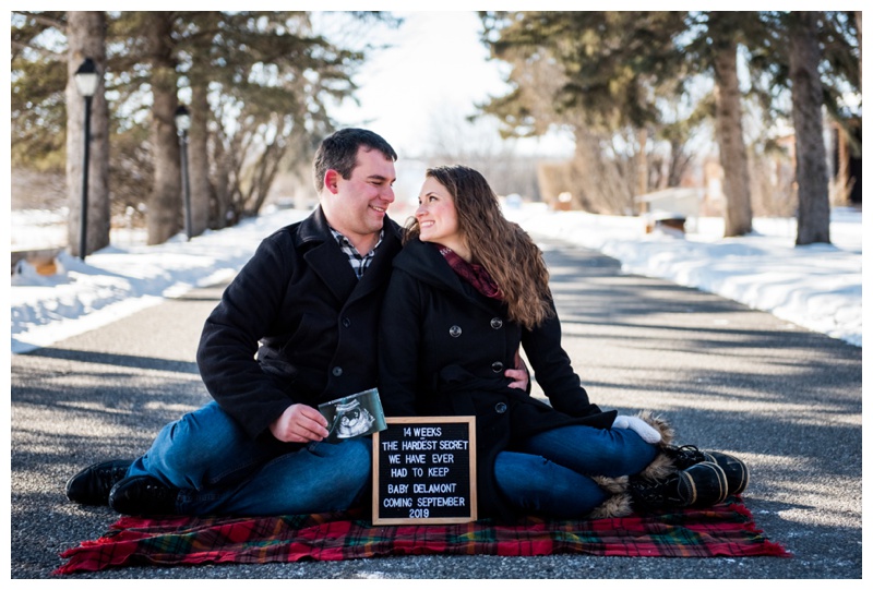 Baby Announcement Photography Calgary