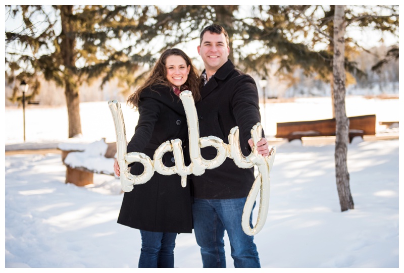 Calgary Baby Announcement Photos