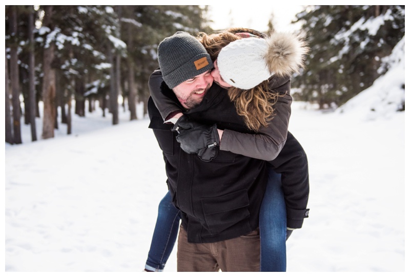 Wedding Proposal Photography Banff Alberta