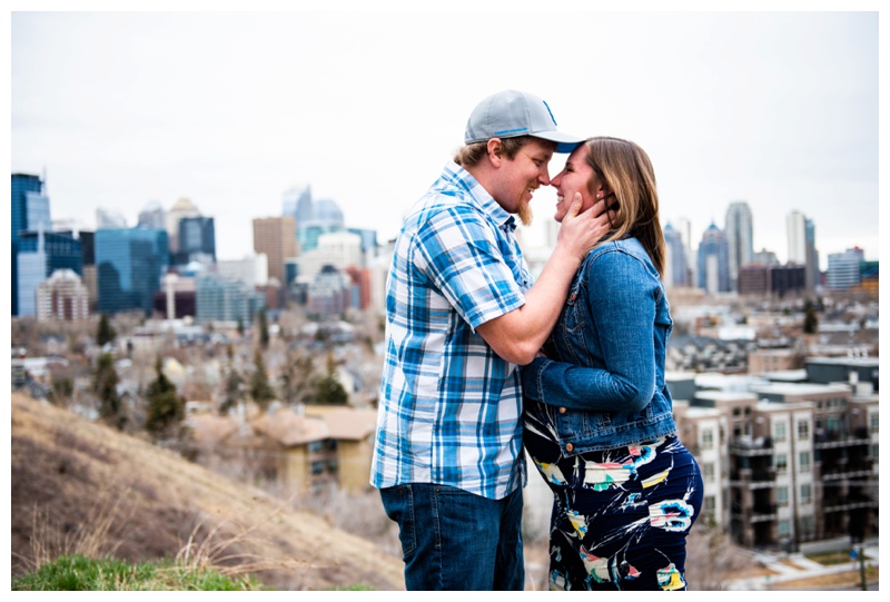 Calgary Couple Maternity Session