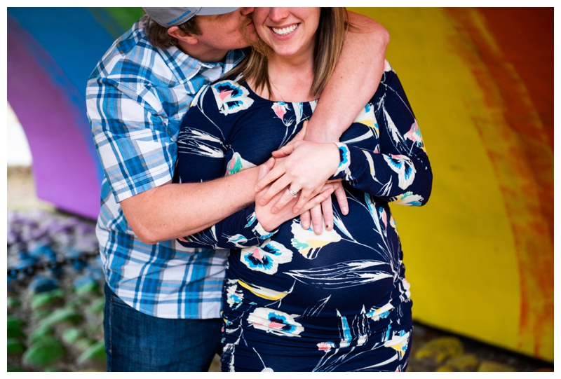 Rainbow Baby Maternity Photography Calgary