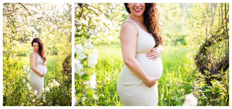 Pearce Estate Park Maternity Session Calgary