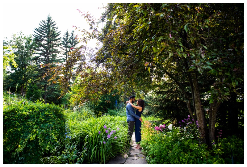 Calgary Reader Rock Garden Engagement Session