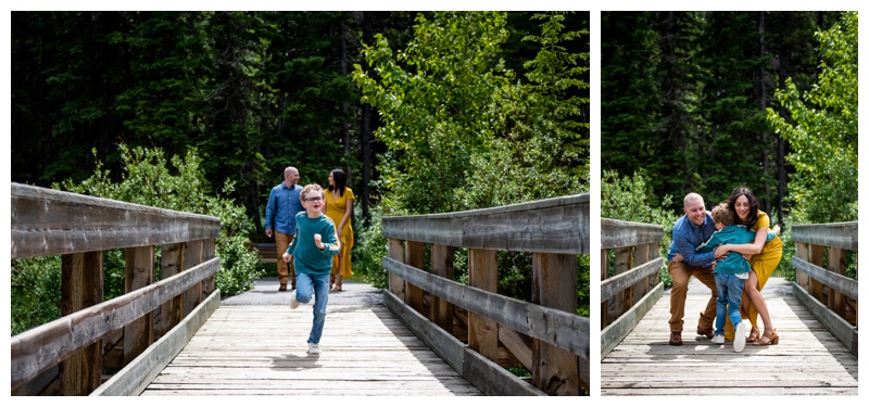 Kananaskis Mount Loretta Ponds Family Photographer